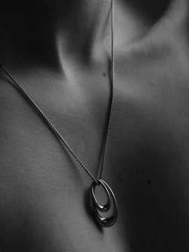 Bandhu Loop ketting zilver