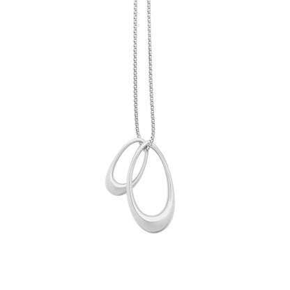 Bandhu Loop ketting zilver