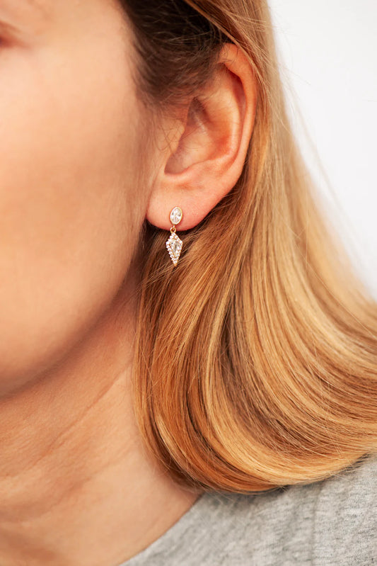 Bobby Rose Ivory oorbel