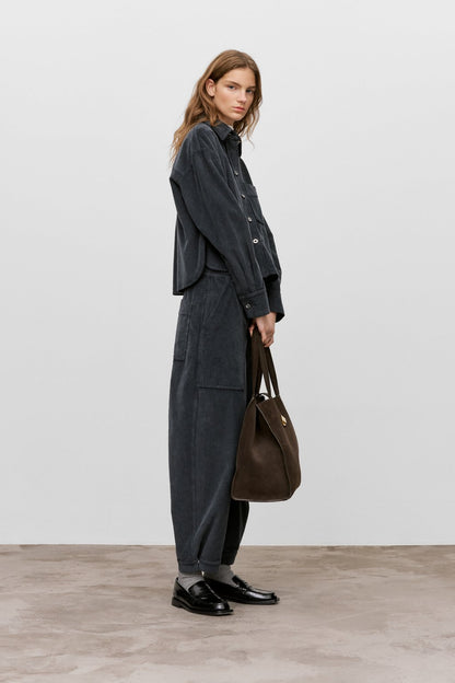 Closed Rhannon rib broek