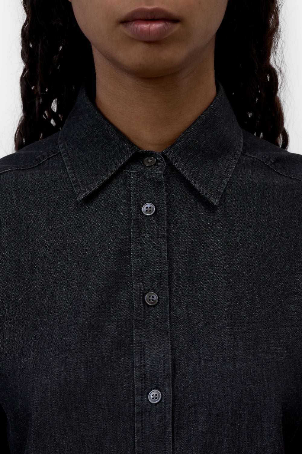 Closed spijkerblouse