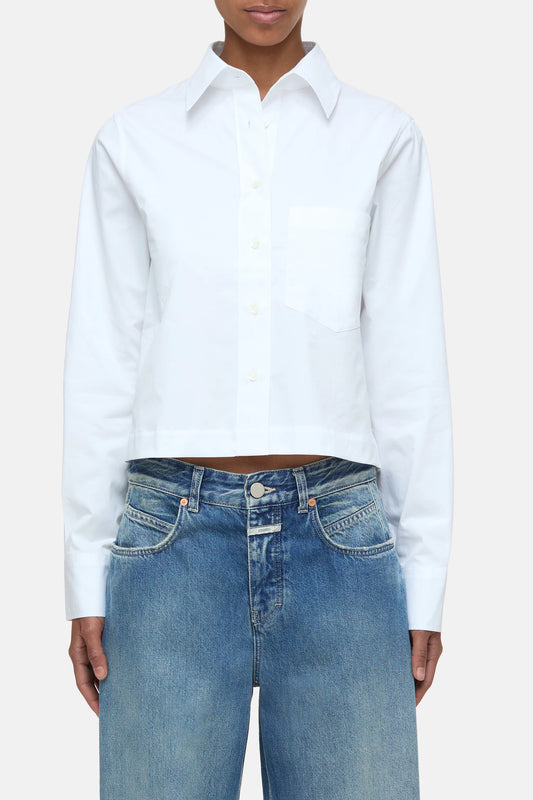 Closed Cropped blouse
