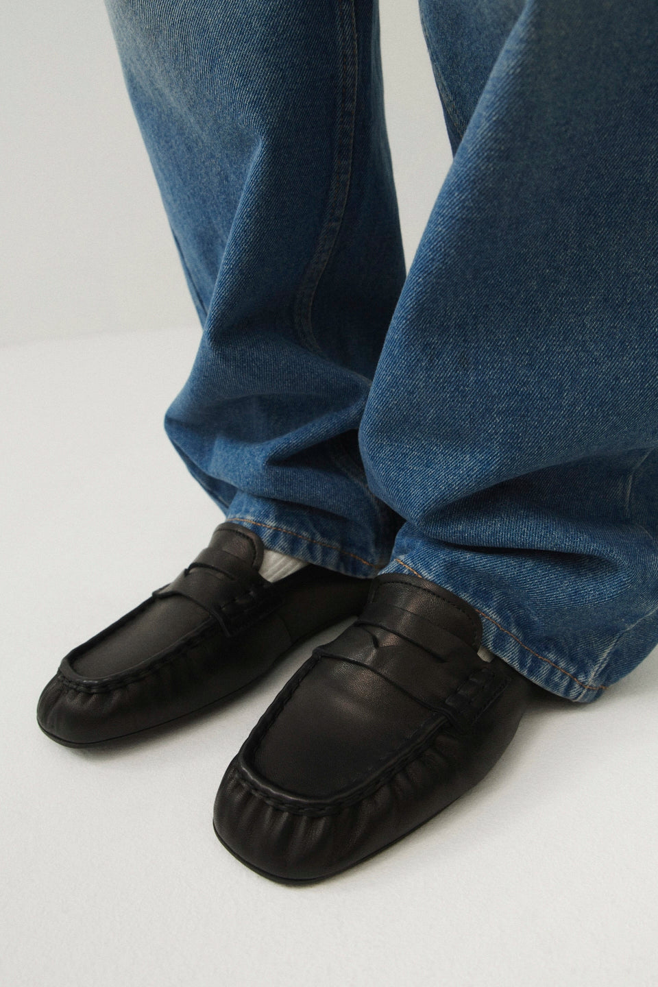 Copenhagen Studios leren loafers