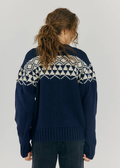 Norr Fair knit vest