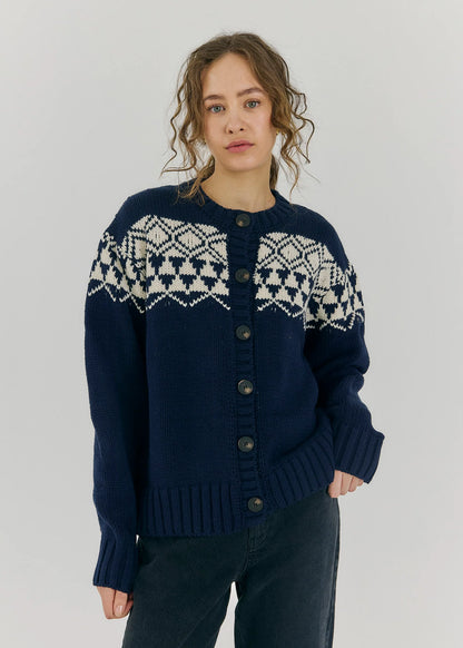 Norr Fair knit vest
