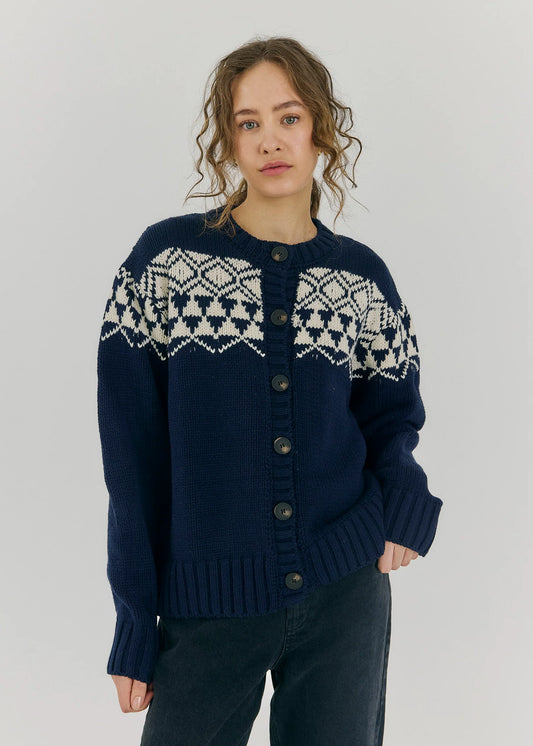 Norr Fair knit vest