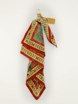 Farm Rio Snowy rio scarf bag and keychain