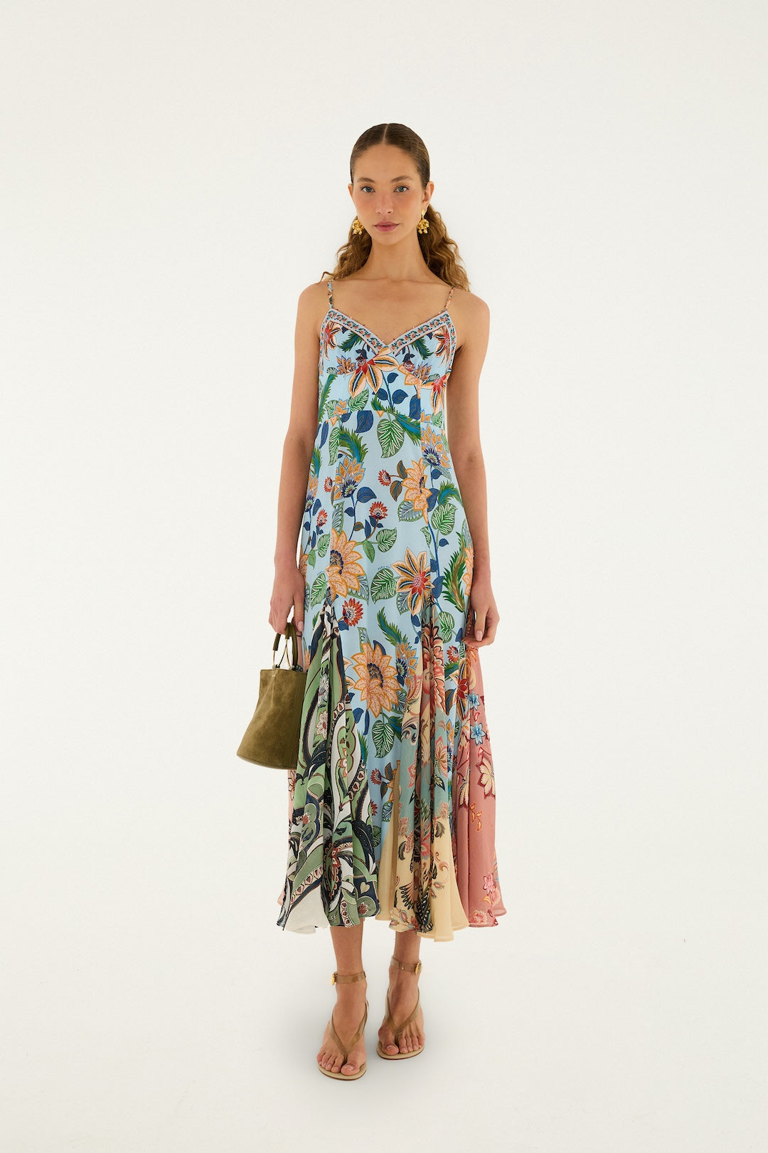 Farm Rio Floral delhi maxi jurk