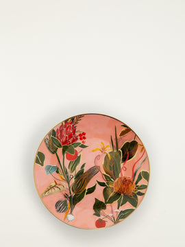 Farm Rio Set of 4 painted farm dessert plates