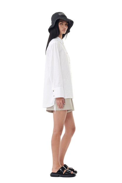 Ganni oversized blouse