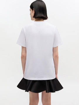 Ganni Western boot print t-shirt