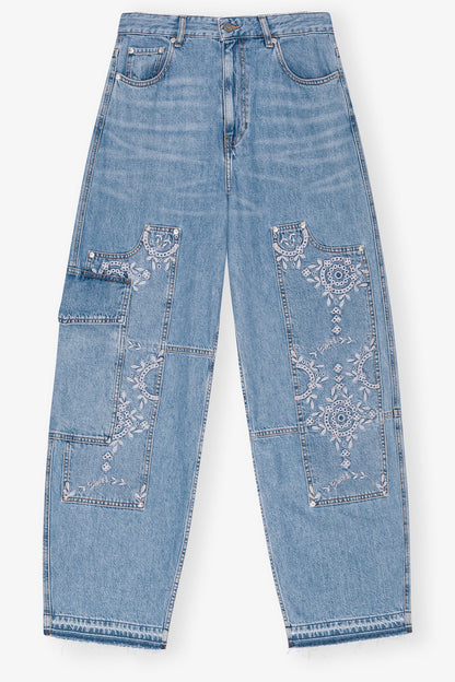 Ganni Broderie jeans
