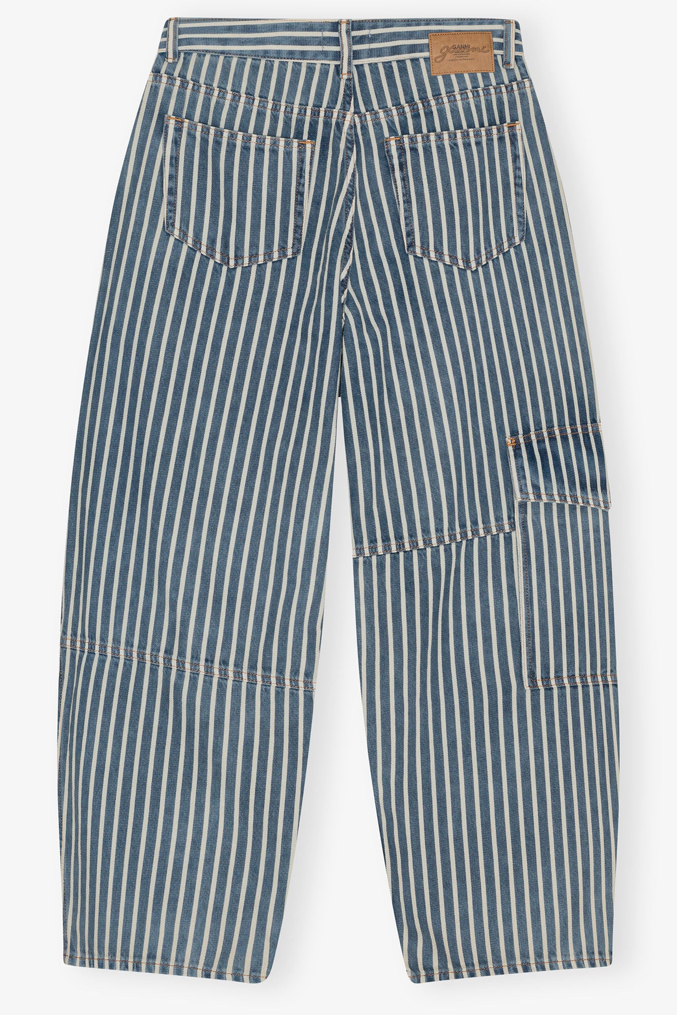 Ganni Stripe Carpenter jeans