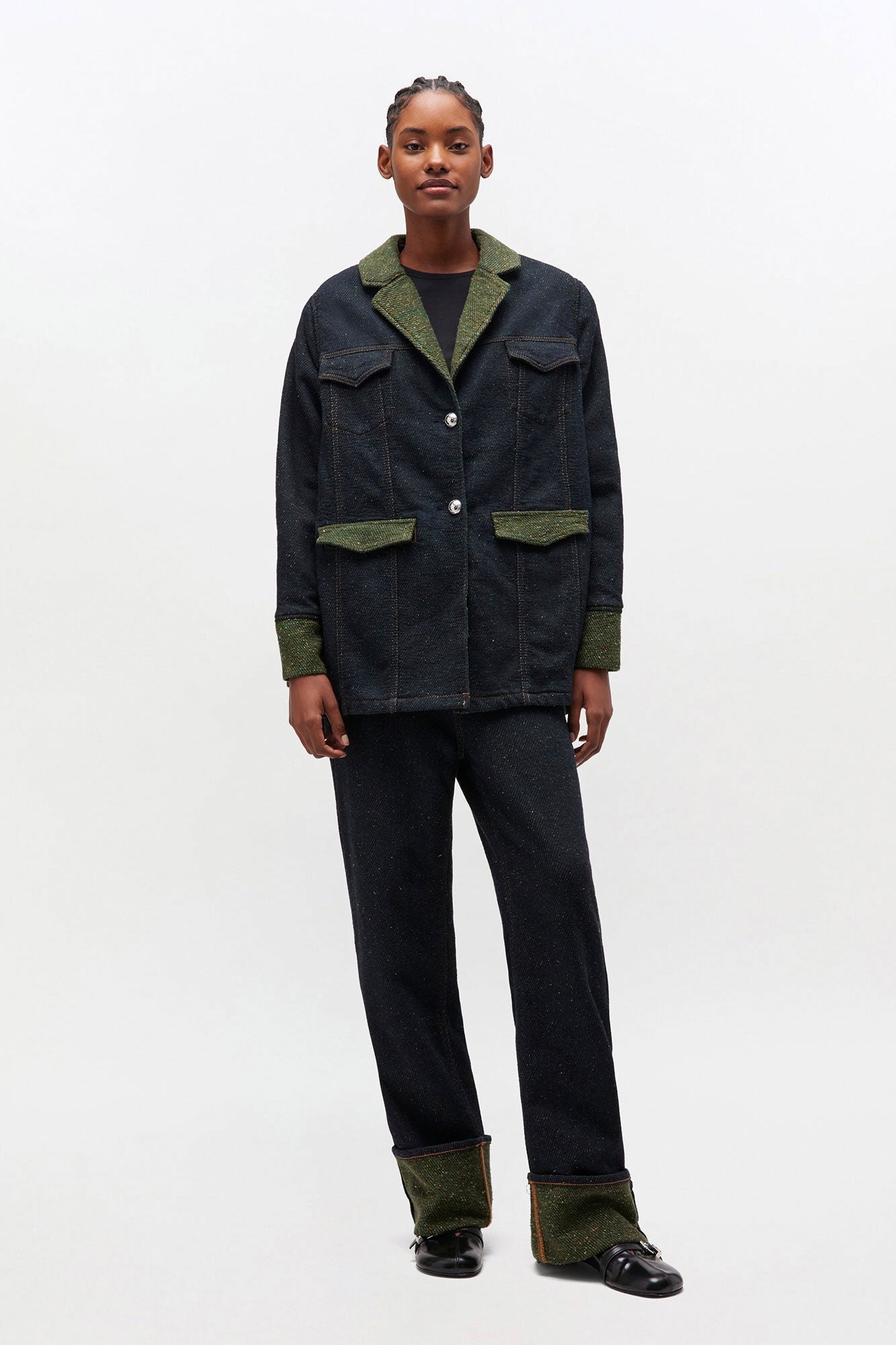 Ganni Twill Baggy jeans