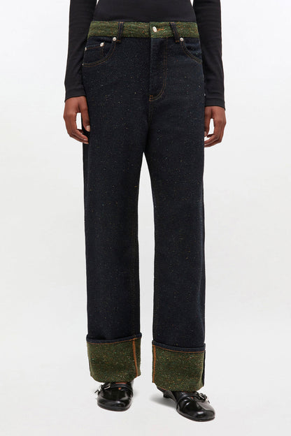 Ganni Twill Baggy jeans