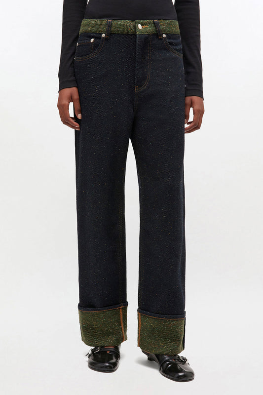 Ganni Twill Baggy jeans