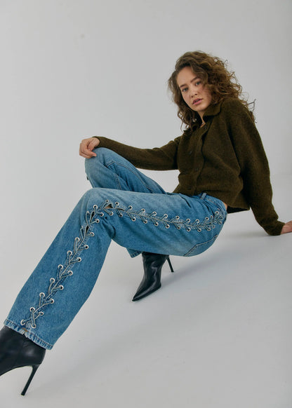 Norr Kenzie Lace jeans
