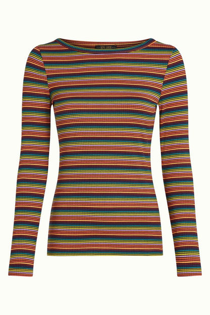 King Louie Lili tee lumi stripe