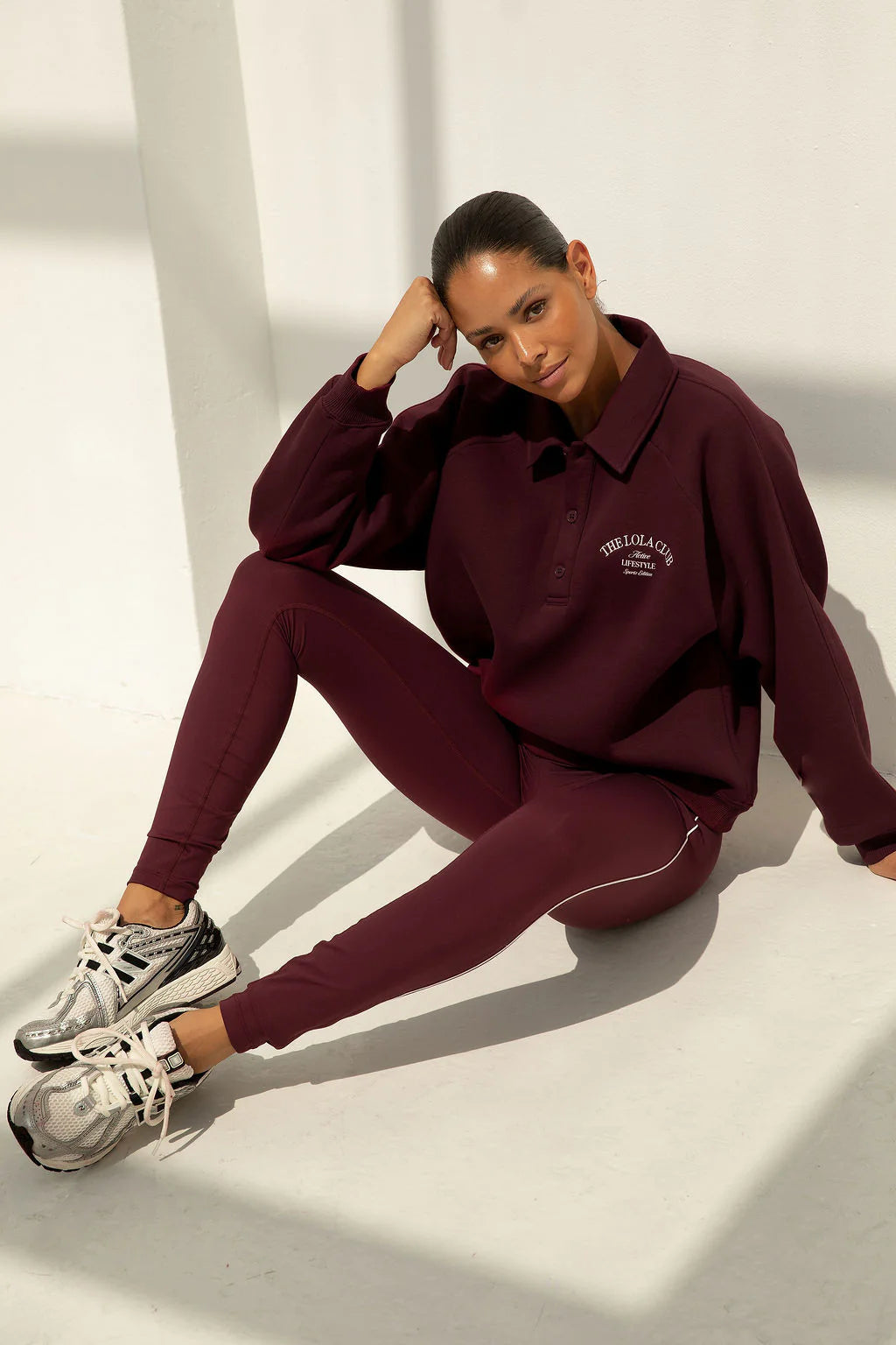 The Lola Club Maya Polo sweater