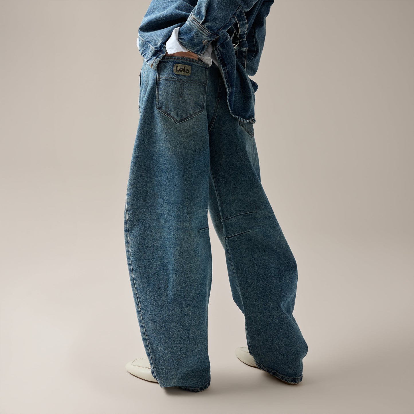 Lois Aliana barrel jeans