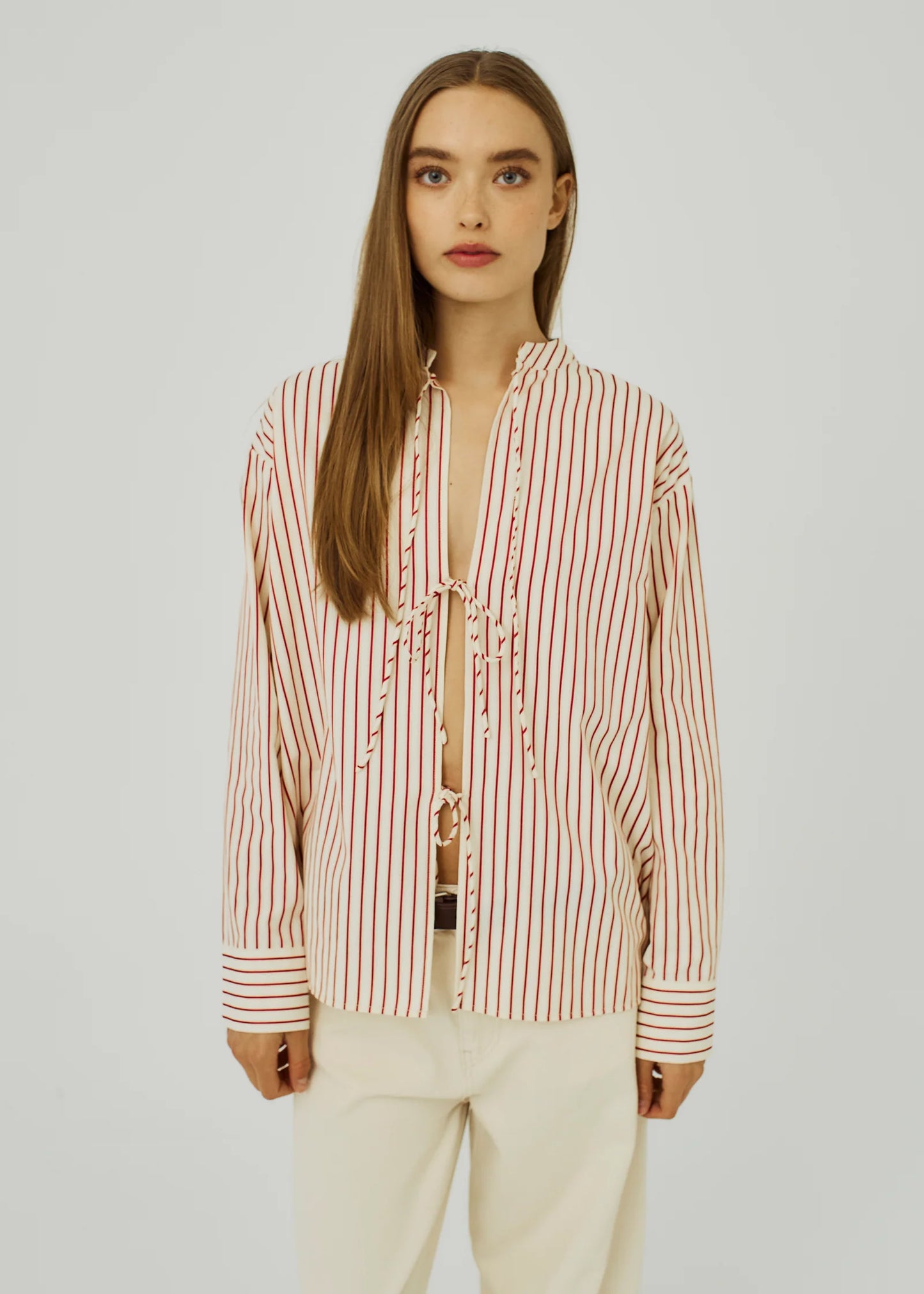 Norr Linna tie shirt