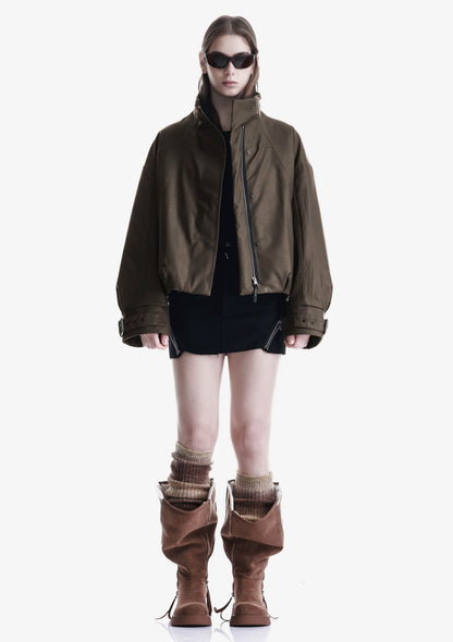 Krakatau Narwaru faux leather jas