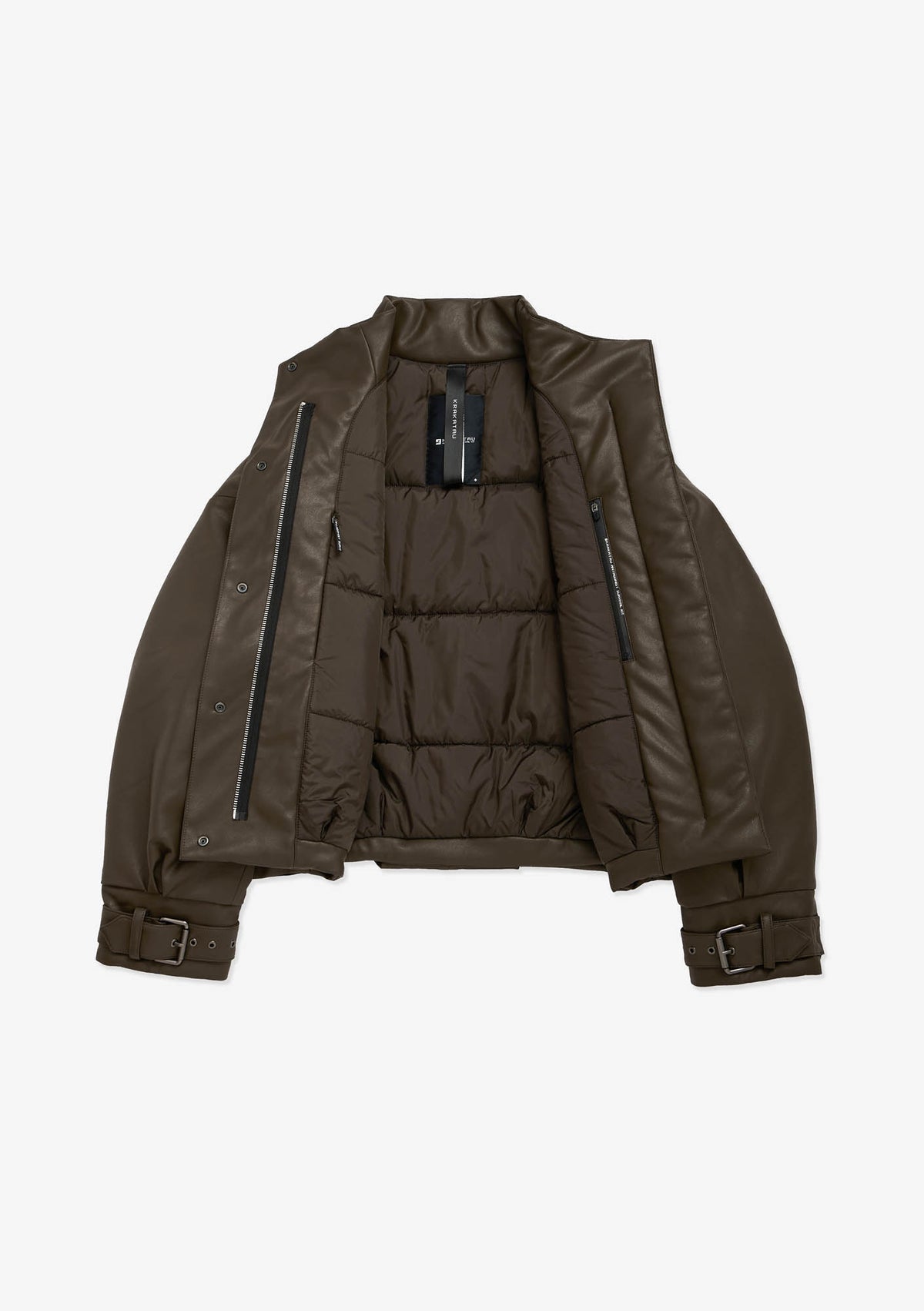 Krakatau Narwaru faux leather jas
