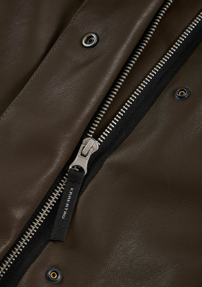 Krakatau Narwaru faux leather jas