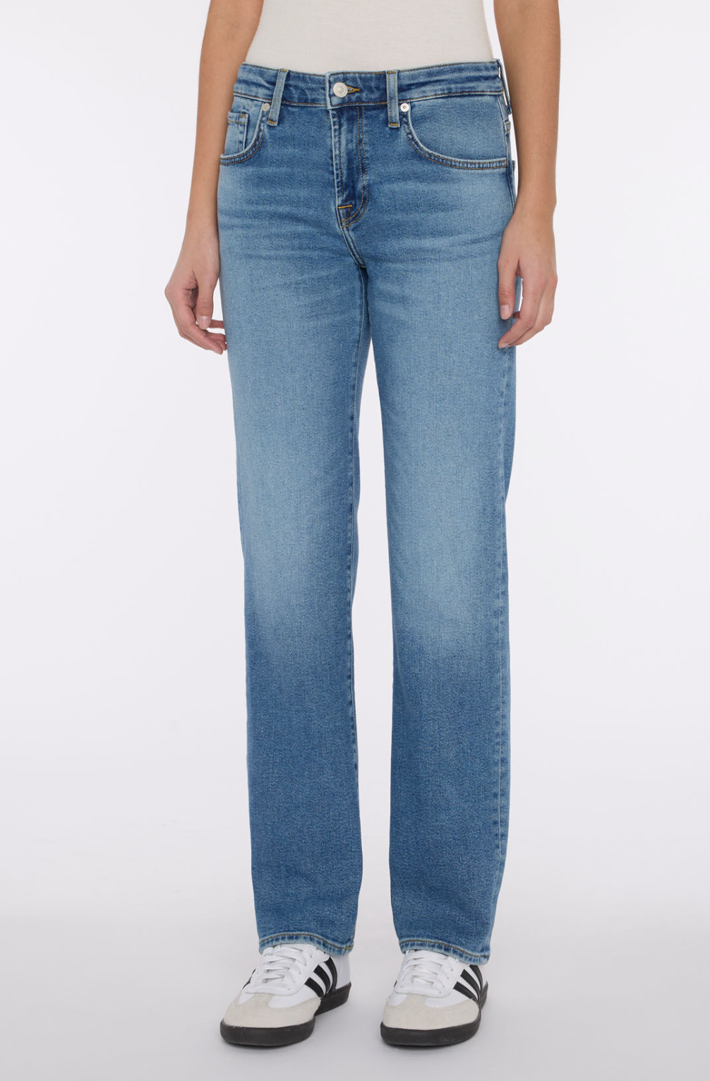 7 For All Mankind Calie Straight jeans