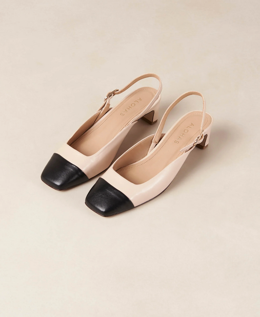 ALOHAS Lindy Bicolor pumps