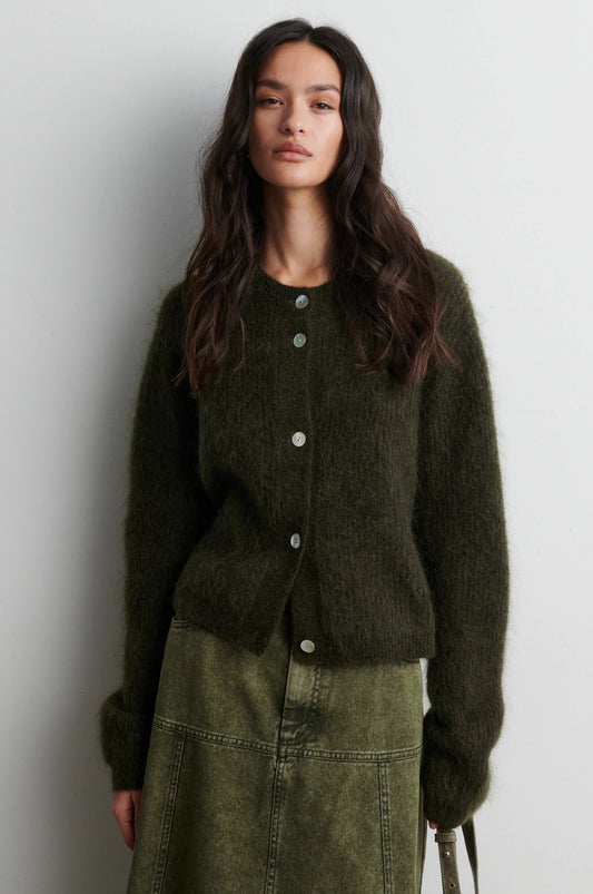 Second Female Andrea knit rib cardigan