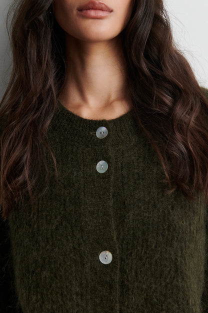 Second Female Andrea knit rib cardigan