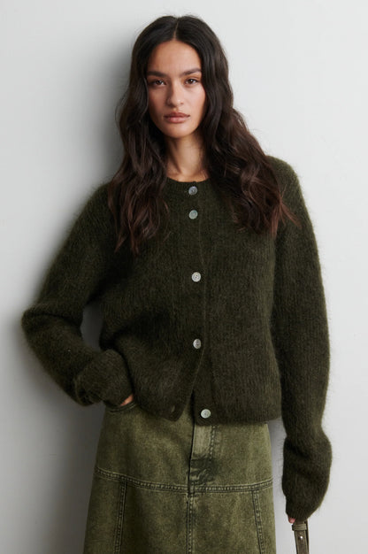Second Female Andrea knit rib cardigan