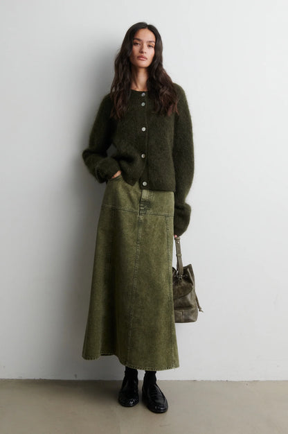 Second Female Andrea knit rib cardigan