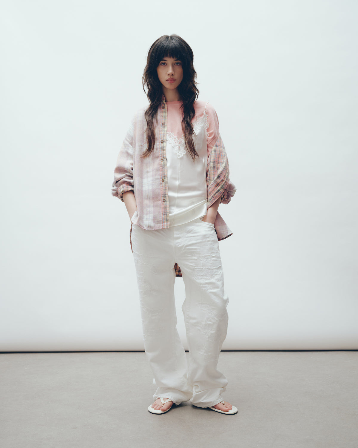 The Tales Reversible Flannel blouse