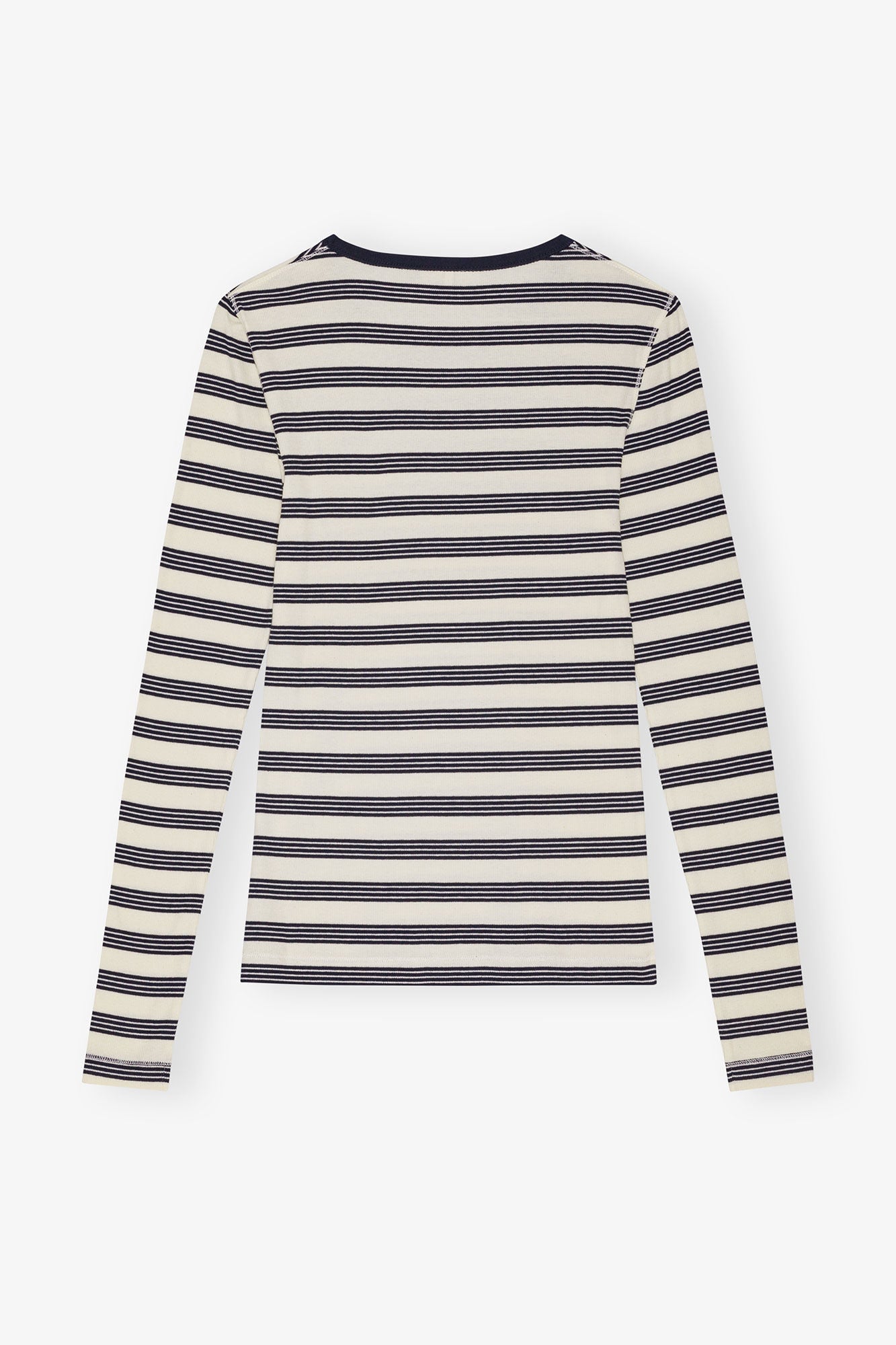 Ganni Striped Rib Longsleeve t-shirt