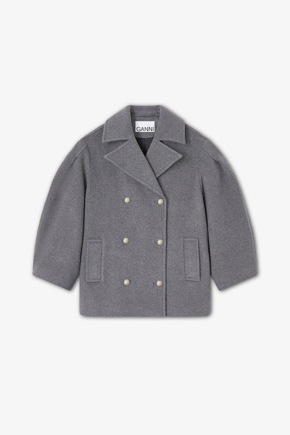 Ganni Peacoat jas