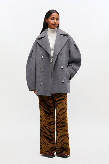Ganni Peacoat jas