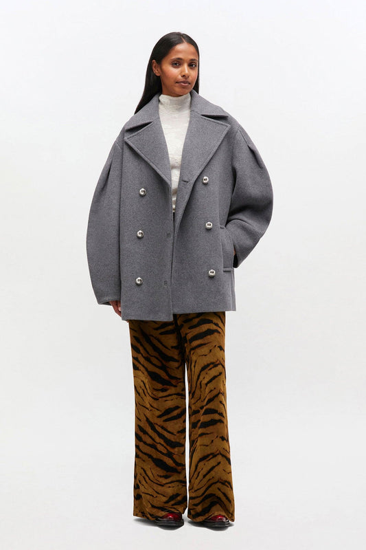 Ganni Peacoat jas