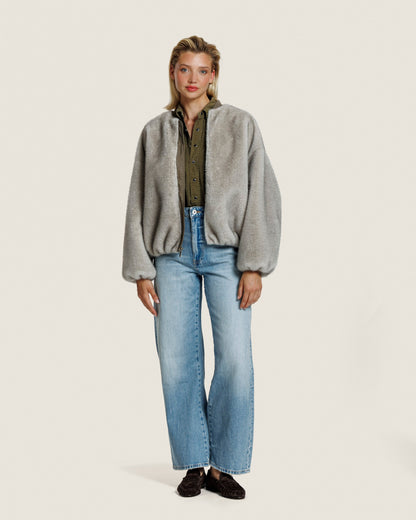 Alter Ego Pearl reversible bomber jas