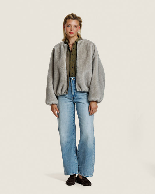 Alter Ego Pearl reversible bomber jas