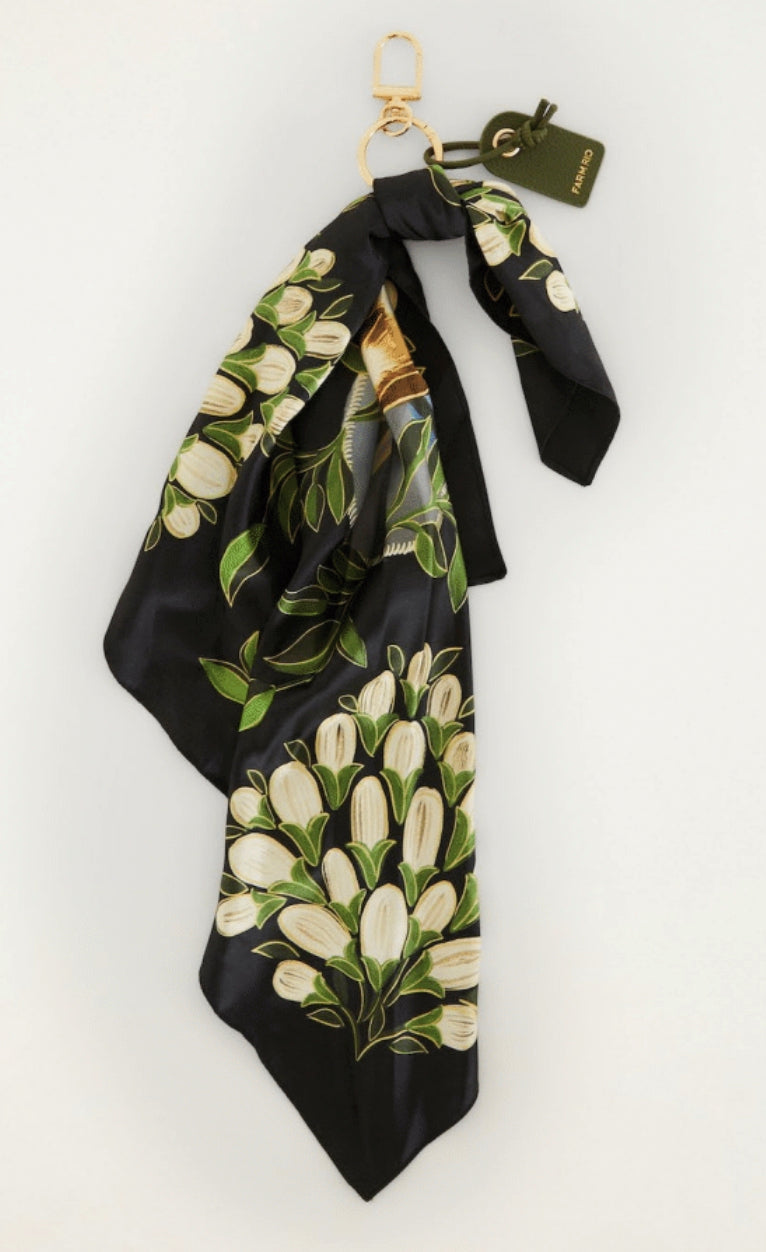 Farm Rio Garden scarf bag and eychain