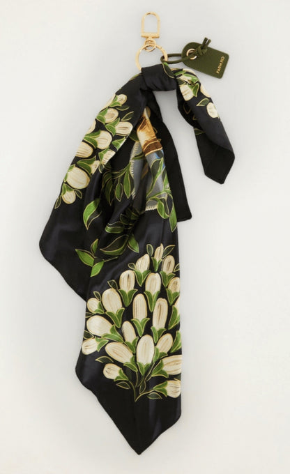 Farm Rio Garden scarf bag and eychain