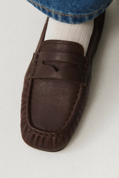 Copenhagen Studios leren loafers