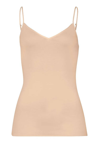 Hanro Cotton Seamless Spaghetti top