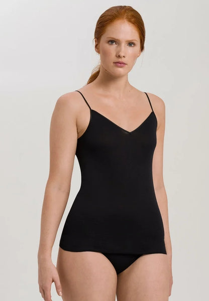 Hanro Cotton Seamless Spaghetti top