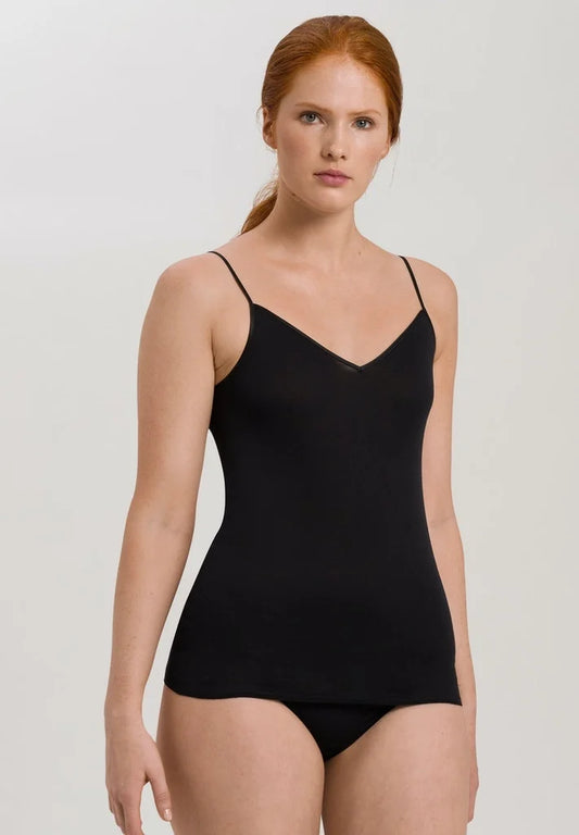 Hanro Cotton Seamless Spaghetti top