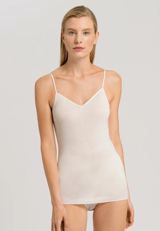 Hanro Cotton Seamless Spaghetti top