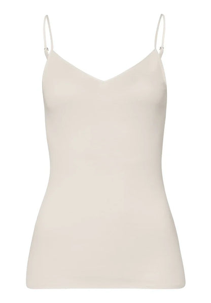 Hanro Cotton Seamless Spaghetti top