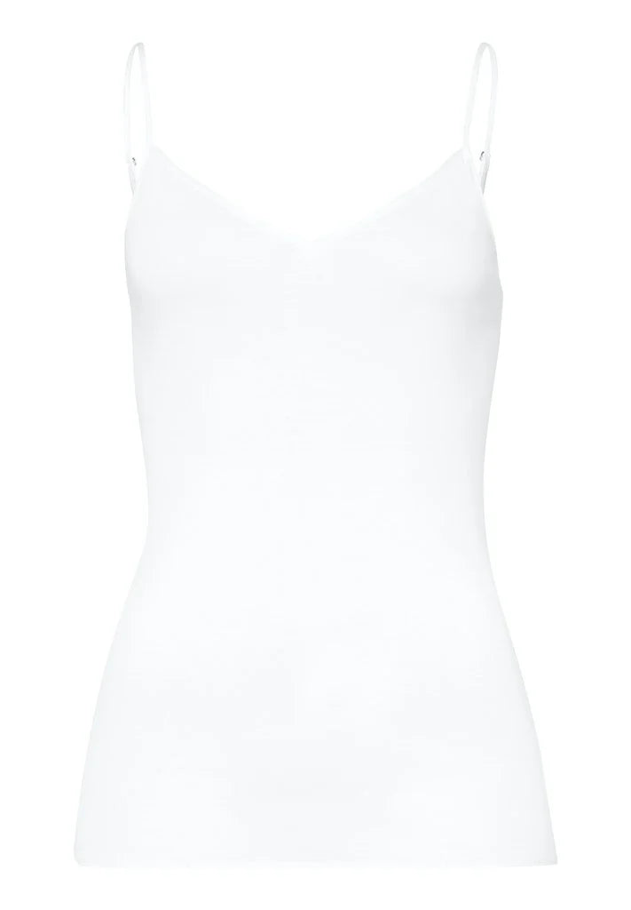 Hanro Cotton Seamless Spaghetti top